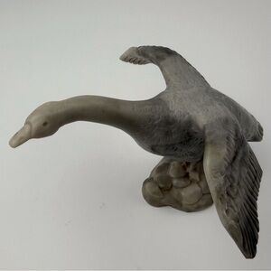 Pearlite Marblecraft Canada Goose 5 inch Sculpture Figurine by Glenys Peach VTG
